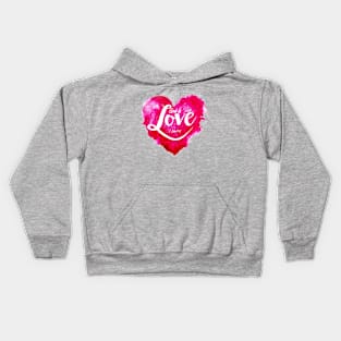 God is Love - 1 John 4:8 Kids Hoodie